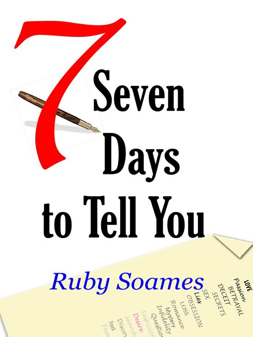 Cover image for Seven Days to Tell You